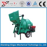 China Manual diesel motor machine concrete mixer