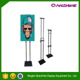 Advertising display rack iron easel stand