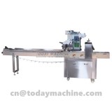 Machine horizontale de paquet d'écoulement de gâteau d'azote de prix usine pour le pain