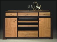2013 New Solid Bamboo Kitchen Buffet Cabinet