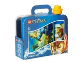 Kit repas LEGO Chima (2pces) pour enfant