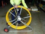 Wire pulling and conduit fiberglass duct rodder