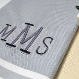 Customized fouta embroidered logo, tag, with special packaging