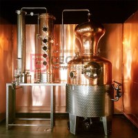 1000L copper distillation equipment gin//rum/whiskey