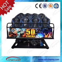 Entertainment Equipment Electric/Hydraulic Truck Mobile 5d Cinema