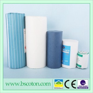 Absorbent cotton roll