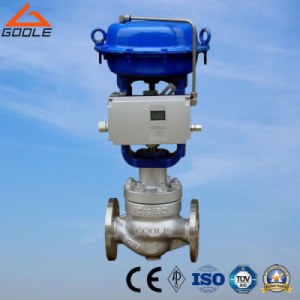 HCB Cage Type Double Seat Pneumatic Pressure Globe Control Valve