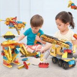 Large particle building block toys-9656
