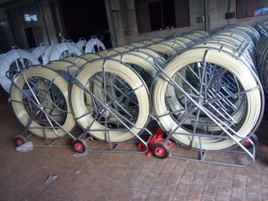 Supply Series Of Fiberglass 250M/16mm High strong FRP Duct Rodders