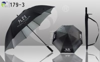 Promotional Golf Umbrella with Fiberglass Frame,Double Nylon and UV Coated Fabric,Can...