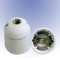 Porcelain lamp holder 539N-1 E40