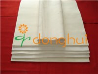 Thick nonwoven wool pressed felt