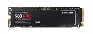 Samsung SSD 980 PRO - 250 Go - M.2 - 6400 Mo/s MZ-V8P250BW