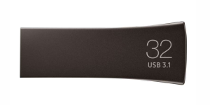 Samsung Clé USB 3.1 BAR Plus 32GB Gris titane MUF-32BE4/