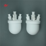 The PTFE pure white Corrosion resistance flask