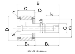 KRV 52 PP/ CF 20 VBUUR Cam Follower