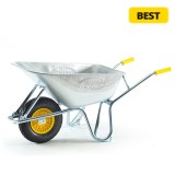 TUFX GALVANIZED BUILDERS WHEELBARROW