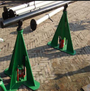 5 ton , 10 ton Hydraulic Cable Drum Jacks / Cable Jack Stand