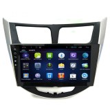 Android Quad Core Car GPS Navigation Hyundai Verna/Accent/Solaris 9 Inch