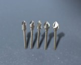 2 FLUTE, 0.6 MM BALL NOSE END MILL, SMALL DIAMETER MILL CUTTER