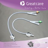 2-Way All Silicone Foley Catheter (standard / plastic valve)