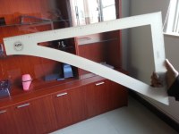 Acrylic set square/Acrylic ruler/China factory