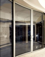Sound insulated newest office building lobby glass door
