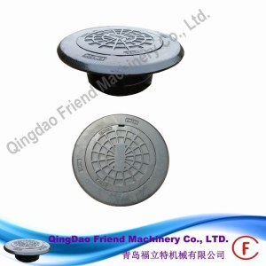 EN124 ductile cast iron manhole cover