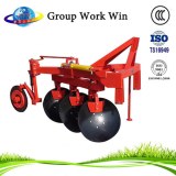 Agricultural machinery driven disc plough