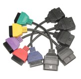 FIAT ECU Scan Adaptors OBD Diagnostic Cable Five Colors