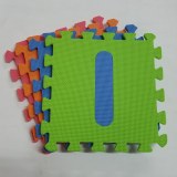 Melors EVA Interlocking Number Puzzle Mat For Baby