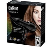 Braun Satin Hair 7 SensoDryer Sèche-cheveux professionnel Noir, capteur thermique et mo...