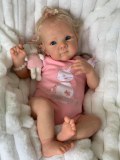 Factory Supply Realistic Reborn Baby Dolls 18 inch Lifelike Newborn Baby Girl Silicone...