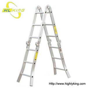 Aluminium foldable Multi-functional ladder(HM-303)