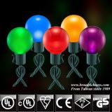 25CT G40 Glass Pearl Paint LED Christmas String Lights