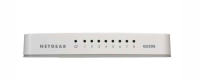 Netgear Switch 8 ports Gigabit Ethernet pour le télétravail / la TPE Blanc GS208-100PES