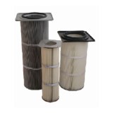 The Dust Collector Uses The Square Flange Lid Filter Cartridge