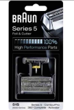 Tête de rechange pour rasoir électrique Braun Séries 5 Foil & Cutter 51S argent