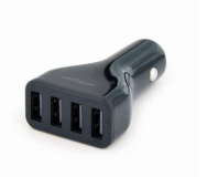 EnerGenie Chargeur de voiture USB 4 ports, 4,8 A - EG-U4C4A-CAR-01