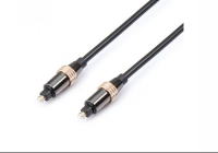 Reekin Toslink optical Audio-Cable - 5,0m PREMIUM (Black)