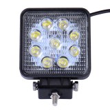 Top sale!!18w 24w 25w 27w led work light for auto parts,cars,atvs ip67 led headlight