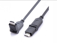 Reekin HDMI Câble - 3,0 Mètre - FULL HD 270° (High Speed w. Ethernet)