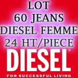CLEARANCE JEANS DIESEL WOMAN IN LOT OF 60 PIECES
