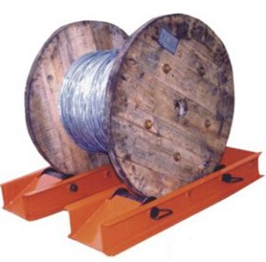 Manufacture cable laying drum roller Cable drum jack