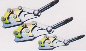 SKDP-2 50-70 square wire rope clips,earth wire grip