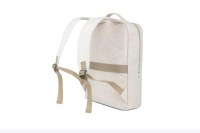 Women's 15.6'' Linen Two Compartments Everyday Laptop Backpack Gox Bag
