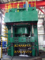 Push down hydraulic press