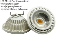 LED AR111 plastic and aluminum material