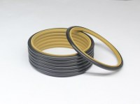 Hydraulic seal piston seal glyd ring bronze filled PTFE GSF