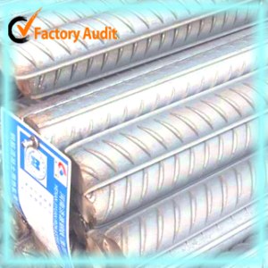 Galvanized steel rebar